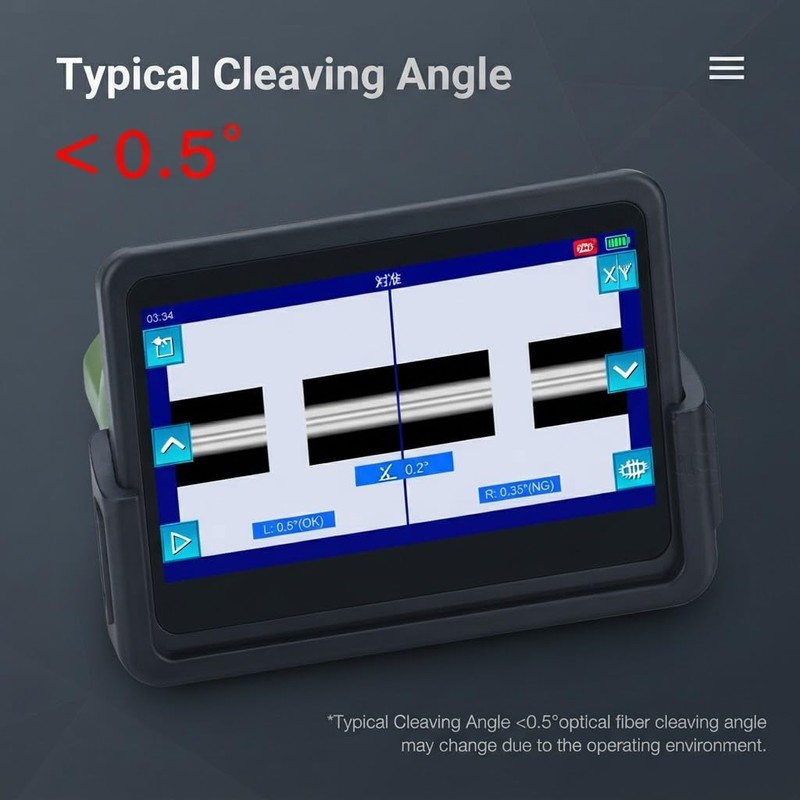 Fiber Cleaver, High Performance One Step Full-Metal Fiber Cleaver with