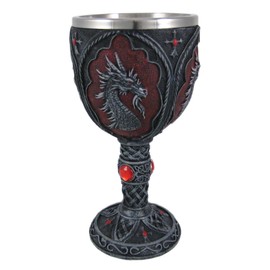 Red Dragon Goblet Celtic Fantasy Chalice