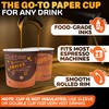 200-Pack 3 oz Disposable Espresso Cups – Small Espresso Paper