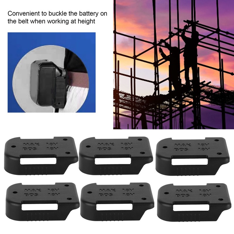 6Pcs Battery Power Mount Connector Adapter Dock Holder for BOSCH
