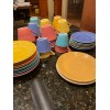 HARLEQUIN TEACUP, SAUCER & CUPS RETIRED COLORS MIX AND MATCH