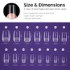 Modelones Nail Tips, 510 Pieces, Full Cover Nail Tips Set,