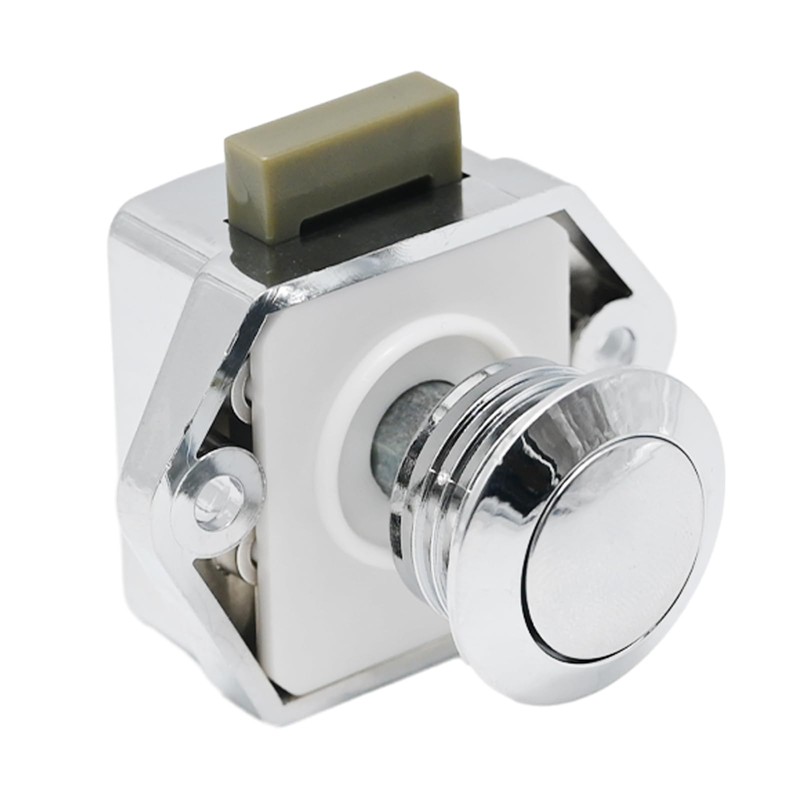 Hoypeyfiy 10pcs Push Button Drawer Door Latch Catch Cupboard Door