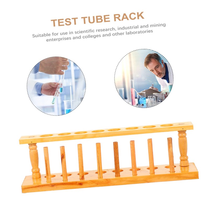 CHILDWEET 2pcs Test Tube Rack Test Tube Stand System Test