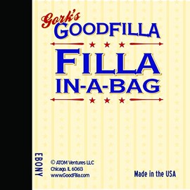 GoodFIlla Ebony, 12 Pound, Wood and Grain Filler Powder, Stainable, Paintable, Sandable, Versatile | Zero Waste