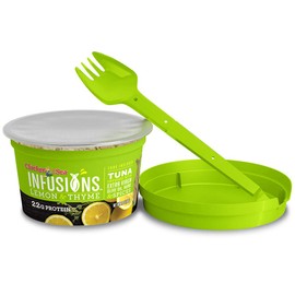 Chicken of the Sea Infusions Tuna, Lemon & Thyme, 2.8 Oz Cups (Pack of 6)