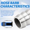 ChillWaves 304 Stainless Steel Hose Barb Fittings, Splicer Mender Union