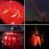 WAYLLSHINE Stepless Dimming Red Light Flashlight, 620nm-630nm High Purity, Adjustable