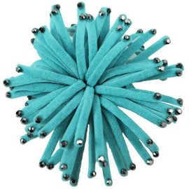 Expo International Angelina Jeweled Flower Brooch | Turquoise