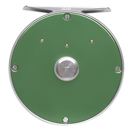 Vintage Classic Fly Fishing Reel,Right/Left Handle Position, Fly Reel (Green, 3/4 wt)