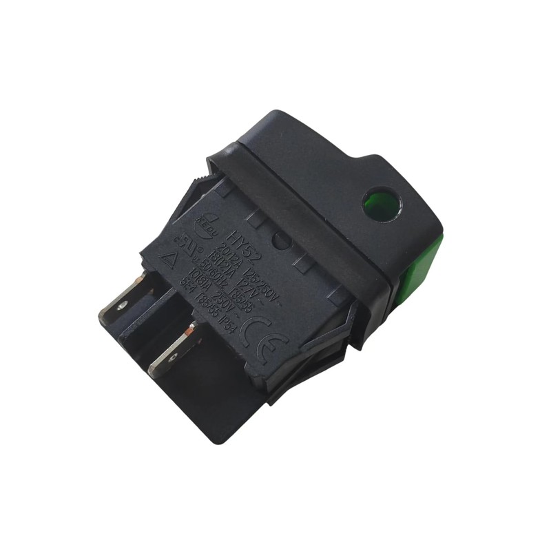 HY52 KEDU Equipment Push Button On/Off Switch 125/250V 20/12A 4Pins