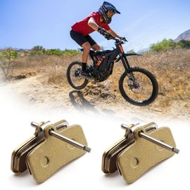 URLWALL 2pcs Brake Pad for Sur Ron Sur-Ron Light Bee X and S Segway X160 X260 Talaria Sting MX3 R MX4, Rear Front Disc Brake Pads Durable Electric Dirt Bike Brake Pads Motorcycle Parts