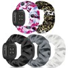 DKGKOO Scrunchie Watch Strap for Women Compatible with Versa 4
