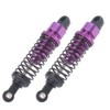 2Pcs 72mm RC Aluminium Shock Absorber Damper for TRAXXAS SLASH