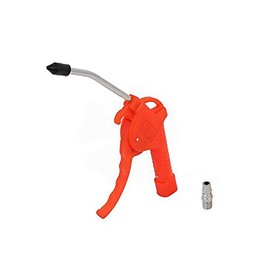 LDEXIN Air Duster Blow Gun Removing Cleaning Tool AR-TS High Pressure Powerful Long Bent Duster Cleaner Pipe Air Nozzle Blow Gun with Tip Quick Connector Red