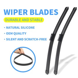 Gavimnal® 26"+21"+16" Silicone Wiper Blades Replacement For Lexus RX350 2016-2023,All-Season Front Rear Windshield Wiper Blades(Set of 3)