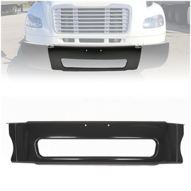 KUAFU Front Center Bumper Compatible with 2003-2021 Freightliner M2 112 106 Models Steel Powder Coated Black