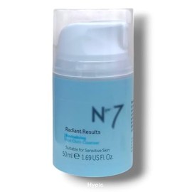 Radiant Results Results Revitalising Hot Cloth Cleanser by Nō 7 | Suitable for Sensitive Skin | Change your Way to Radiant & Healthier Looking Skin in 1 Week | 50mL
