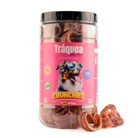 Crunchies by Canhijos - Premios para Perros - Tráquea de Res deshidratada 300g
