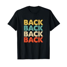 Back Name T-Shirt