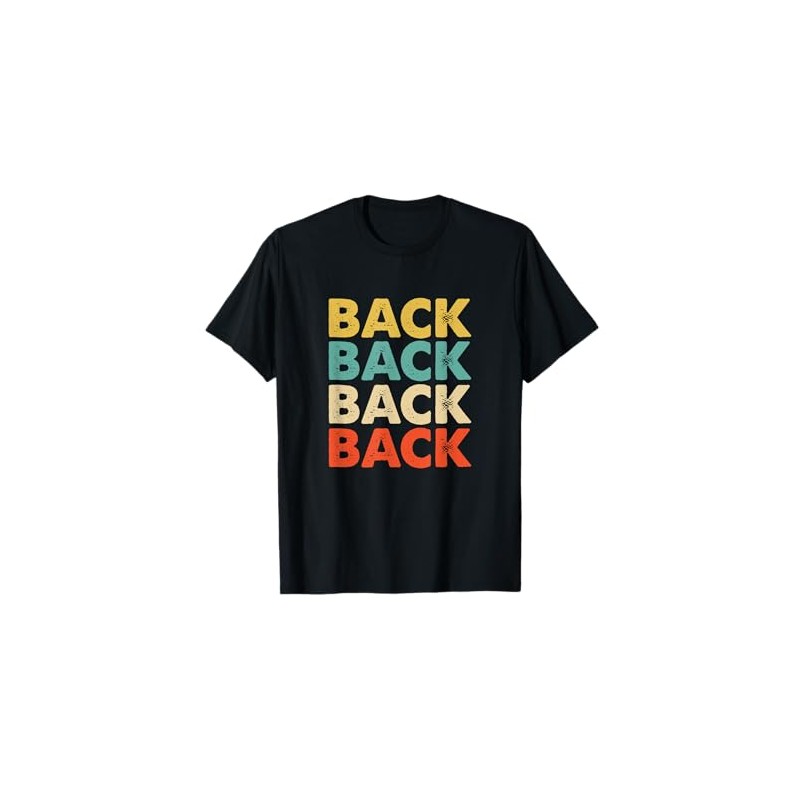 Back Name T-Shirt