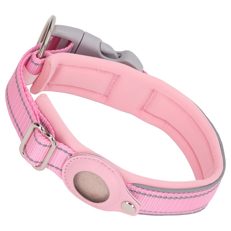 Pet Tracking Collar Locator Training Pet Collar Soft Polyester Adjustable