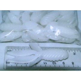 Staffs 999 Fishing Lures MIGHTY BUG 25 Pack 2.7" Soft Plastic Fishing Lure Bait Bass Walleye and more - color