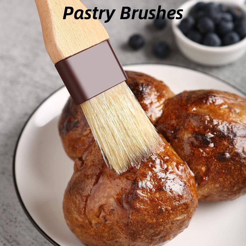 2PCS Pastry Brushes, Pastry Basting Brushes - Versatile Cooking Tools