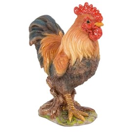 Oubia Mini Chicken 2.2 x 1.0 x 2.5 inches (5.6 x 2.6 x 6.3 cm) Doll Figurine Figurine Figurine Animal Garden Decoration Realistic Cute Bird H17171
