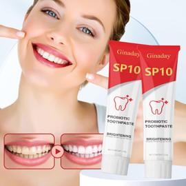 SP10 Probiotic Toothpaste,Fresh Breath Deep Cleaning Care Oral Probiotics Ultra Whitening Toothpaste.(1Pcs)