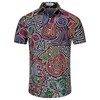 KYKU Hip Hop Shirts for Men Hawaiian Shirt Button Down,