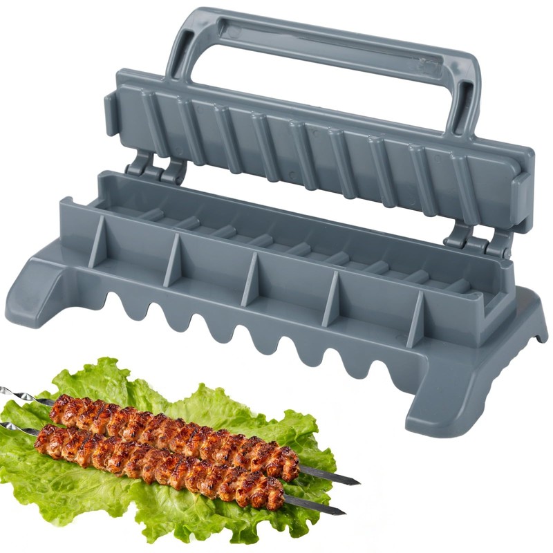 Kebab Maker Machine, Plastic Kebab Maker Press Machine, Manual Kabob