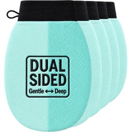 Guante exfoliante coreano para la ducha: exfoliante corporal profundo y exfoliante facial. Guantes de ducha: toallita para eliminar el bronceado, manopla exfoliante para piel suave y cue