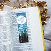 FREEBLOSS 6 Set Starry Sky Cross Stitch Bookmark Kit Stamped