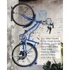 Soporte De Gancho Fijo para Colgar Bicicletas con Protector De