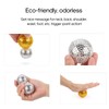 Layhou Pack of 2 Magnetic Acupressure Balls, Hedgehog Ball, Massage