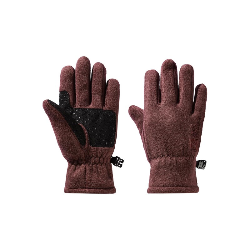 Jack Wolfskin Unisex Children's Fleece Glove K Glove, Boysenberry, 128