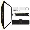 Glow ParaSnap 40x40 Square SterlingFibre Bowens Mount Softbox w/External &