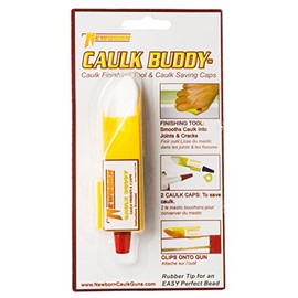 Newborn Caulk Buddy Caulk Finishing Tool (1), Yellow (105503)