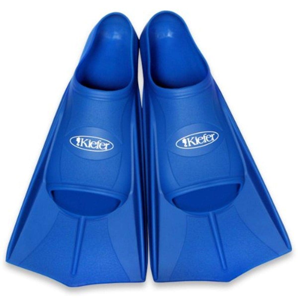 Kiefer 800093-A Silicone Training Swim Fins, Men's Size 4-5/Women's Size 6-7, Royal Blue