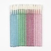 Lip Brush Glitter Desechable Pestañas Labios Microblanding F
