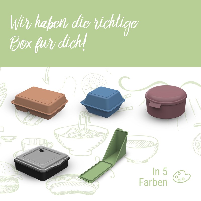 elastoreuse Pizza Box 'ToGo' - BPA-Free Storage Box by Pizza