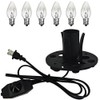 Jacqings Himalayan Salt Lamp Cord Replacement with Dimmer Switch, 5