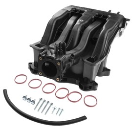 A-Premium Engine Upper Intake Manifold Assembly W/Valve & Gasket [6Cyl 4.0L] Compatible with Ford Explorer 2004-2010, Explorer Sport Trac 2007-2010 & Mercury Mountaineer 2004-2010