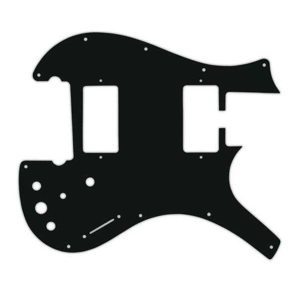 wd Pickguard For Parker Dual Humbucker Nitefly M solid black