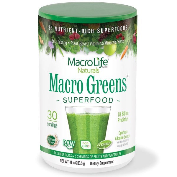 MacroLife Naturals Macro Greens Superfood, 238 grams