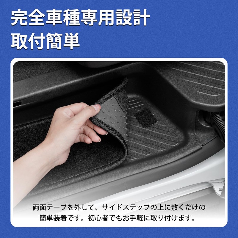 AUTO SPEC Nissan Serena C28 Series Door Step Mat, Side