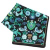 [ANNA SUI] Anna Sui 109024-0005-02 Printed Handkerchief, Arabesque Pattern (Blue)