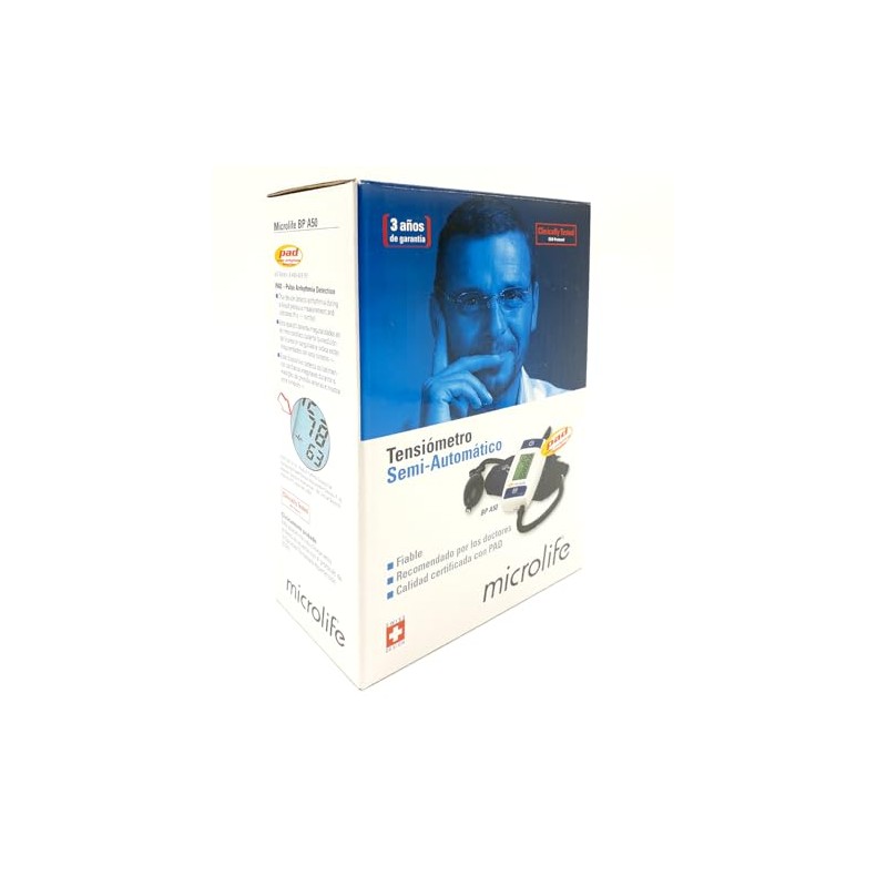Baumanometro digital de brazo semi automatico Microlife BPA50