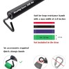 Resistance Band Bar 26.4 Inch Workout Bar for Fitness, Portable